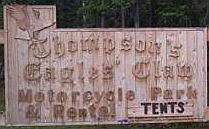 Great campground in Tok,AK for those traveling by motorcycle, bicycle or hikers!